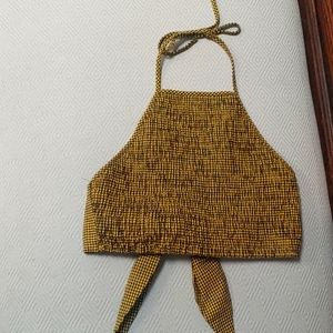 TWIIN Backless Crop Top